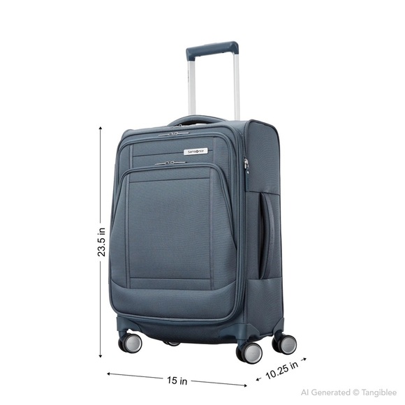 Samsonite UPLIFT SOFTSIDE CARRY-ON SPINNER luggage $380 - Picture 2 of 12